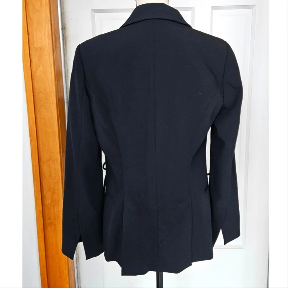 Prabal Gurung Black Tie Blazer, Size 8 - Picture 9 of 15
